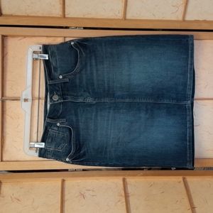 Mavi Uptown blue jean skirt